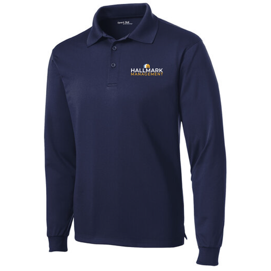 Long Sleeve Micropique Sport-Wick Polo